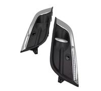 Grille de Phare antibrouillard pour Koleos 2017-2018 Pare-Chocs Avant enjoliveur Cache Coque Capot pièces de décoration extérieure (Paire/Couleur 1)