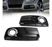 Grille de phare antibrouillard pour modèles Q5 de 2013 à 2017, compatible avec les numéros de pièce 8R0807681M 8R0807682M (gauche + droite)