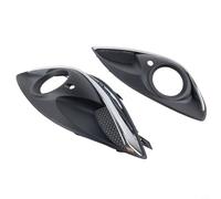 Grille de phare antibrouillard pour Opel Corsa D - Garniture de pare-chocs avant gauche et droite - ABS noir - Boîtier insert pour 2011-2014