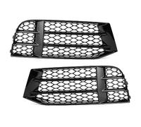 Grille de phare antibrouillard RS5 B8.5 2013-2016 2x garniture de couvercle de lampe de gril de phare antibrouillard de voiture pour gril pour avant hexagonal en nid d'abeille