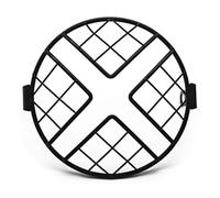 Grille de phare de moto Compatible Avec Brixton Pour Crossfire 500 Pour 500X Moto Rétro Maille Phare Protecteur Support Grille Métallique Couverture Garde(C)