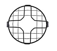 Grille de phare de moto Compatible Avec Brixton Pour Crossfire 500 Pour 500X Moto Rétro Maille Phare Protecteur Support Grille Métallique Couverture Garde(B)