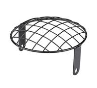 Grille de phare de moto, entretien avant 20.32cm de diamètre de grille de diamant de maille de phare de moto de protection pour l'autocycle(le noir)