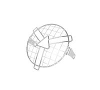 Grille de Phare Moto Grille de Protection pour Phare Moto 6,5 Pouces, pour Avant, Accessoires universels pour Cafe Cruiser