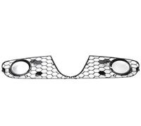 Grille de phares antibrouillard pour Jetta et Golf MK6, Grille de Pare-Chocs Avant Centrale inférieure en nid d'abeille, Grille d'aération pour phares antibrouillard, Cache de Grille (Couleur 1)