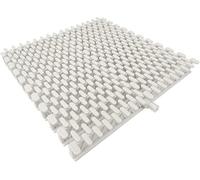Grille de piscine modulaire en plastique - Grille de drainage composite pour piscines hors sol, allées, balcons et douches - Couvercle de trop-plein de 25 cm pour plus de sécurité et de durabilité