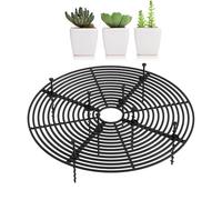 Grille de Pot de Fleurs - 30 cm - Couvercle découpable pour Pot de Fleurs - Bouchon de sécurité pour | Matériau de qualité pour intérieur et extérieur - Protection du Sol pour Usage Domestique