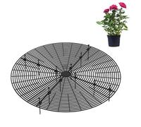 Grille de pot de fleurs | Couvercle de protection de sol pour pot de fleurs | Grille de protection du sol | Grille de pot de fleurs pour protéger les plantes des enfants, chats et chiens