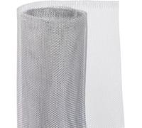 Grille de Protection 120 x 60 cm pour puits de Cave, Aluminium Robuste et Durable, Couverture de puits de lumière, découpe et se Fixe Facilement, Protection Efficace Contre Feuilles et Petits Animaux