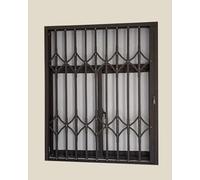 Grille de protection anti-effraction réglable pour fenêtres et portes, garage sécurisé et propriétés locatives contre les intrus, idéal pour la sécurité des animaux domestiques et des enfants