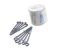 Grille de protection anti-érosion pour gouttière facile à installer, bloqueur permanent pour une gestion du débit d'eau sans interruption, écran de gouttière résistant