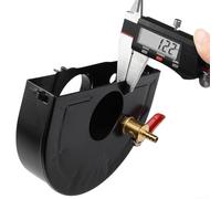 Grille de protection avant pour meuleuse d'angle avec alimentation automatique en eau et corps en alliage pour minimiser la génération de poussière et améliorer la visibilité à (D)