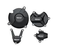 Grille de Protection Carter De Moteur De Moto, Accessoire Guase, Couvercle De Stator De Moteur pour BMW S1000rr S1000r S1000xr 2015 - 2020 Radiateur Moto(Black)
