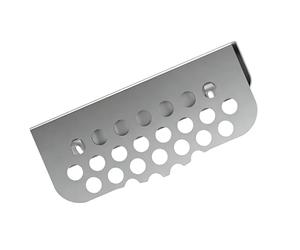 Grille de protection contre la graisse pour barbecue, résistante à la chaleur, 13,6 x 6 x 0,7 cm, en maille inoxydable, accessoire de barbecue facile à nettoyer, pour jardin, patio, terrasse, pelouse