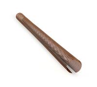 Grille de protection contre les feuilles - Longueur : 2 m - Pour gouttières - 100 mm - 125 mm - Marron