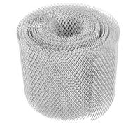 Grille de Protection de Gouttière 6 Pouces X 40 Pieds | Argenté, Compatible Canalisation et Toiture Résidentielle, Rouleau Unique pour Filtrage des Débris