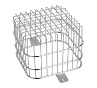 Grille de protection de gouttière en acier inoxydable 304 pour tuyau d'évacuation de toit, filtre à feuilles, empêche les débris, oiseaux, rongeurs, grille de drainage résistante aux intempéries pour