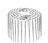 Grille de Protection de gouttière en Acier Inoxydable - Filet Anti-Obstruction, Bloque efficacement Les Feuilles mortes et Les débris, Facile à Installer, idéal pour Les propriétaires afin d
