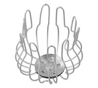 Grille de protection de gouttière galvanisée pour bouchon de tuyau de pluie, drain de toit et couvercle de drainage de balcon - 60-120 mm réglable en maille pour drainage de sol, si (50-70 mm)