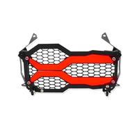 Grille De Protection De Phare De Moto pour GS 1250 pour Adventure 2024 Avant Phares Protection Couverture(Red)
