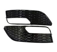 Grille de Protection des phares antibrouillard Avant pour A3 (Standard 2014-2016) à hayon (Noir 2)