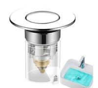 Grille De Protection du Drain De L'Évier - Attrape-Cheveux Anti-Engorgement - Dispositif Anti-Colmatage pour Canalisation | pour Evier Lavabo Cuisine Salle De Bain