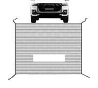 Grille de protection du réservoir d'eau de véhicule - Filet métallique résistant à la rouille pour la circulation de l'air et la protection - Pièce de rechange pour pare-chocs - En acier