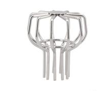 Grille de protection en acier inoxydable pour gouttières et canaux de drainage (pour tuyaux de 45 à 50 mm)