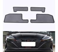 Grille de protection en maille avant pour Hyundai Elantra 2021-2025 avec | Kit de déflecteur de pierre de pare-chocs inférieur, protection alternative au soutien-gorge de nez, panneau d'insertion en