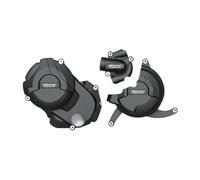 Grille de Protection Kit Protection Moteur Moto Pièces Couverture De Stator Pour Ducati Monster 950 Sp Plus Multistrada V2 Desertx 2021 - 2023 Radiateur Moto(Black)