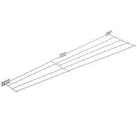 Grille protection fenêtres, panneau latéral - 62 × 16/8 cm, blanc
