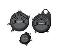 Grille de Protection Pièces De Moto en Nylon, Stator De Moteur, Couvercle De Carter, Composant pour Voge Moto 525ds 525dsx 525ac 2022 - 2023 Radiateur Moto(Black)
