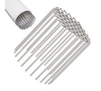 Grille de protection pour canalisations de pluie - Grille de protection contre le colmatage - Tamis de protection en acier inoxydable - Protection contre les animaux - Pour toits, balcons, jardins et