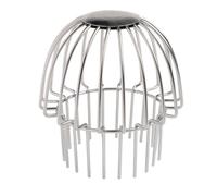 Grille de protection pour gouttière en acier inoxydable 304 pour une efficacité de drainage durable et la prévention des débris sur les toits (tube 160)