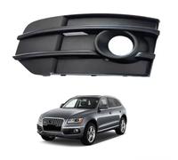 Grille de Protection pour Phare antibrouillard Avant pour Audi Q5 Plus SUV 2008-2017, Cadre pour Phare antibrouillard inférieur Avant,Left