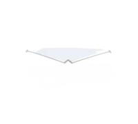 Grille de protection pour phare de moto Garniture De Phare De Moto Pour Road Pour Glide Pour Special FLTRX 2015-2023, Sourcil De Phare, Paupière, Embout Supérieur, Visière Pour Accent(Chrome)