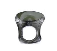 Grille de protection pour phare de moto Phare Rond De 7 Pouces Pour Pare-brise, Style Rétro, Pour Café, Pour Racer