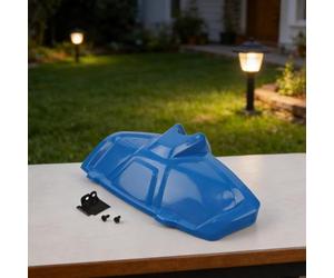 Grille de protection pour tondeuse sans fil compatible avec 24 V MAX KST 2224B-03 124-03, déflecteur de débris de tondeuse à gazon en plastique, pièce de rechange pour jardin (cloison + 1 pièce)