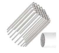Grille de protection pour tuyau de - Tamis en maille anti-obstruction pour canalisations de toit et gouttières - Insert filtrant pour tuyau de en acier inoxydable - Pour défense