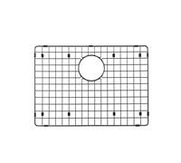 Grille de protection pour vier de cuisine Starstar en acier inoxydable 304 noir mat (19,25 x 13,25)