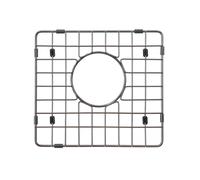 Grille de protection pour vier de cuisine Starstar en acier inoxydable 304 noir mat (longueur 11,5 x largeur 10,5)