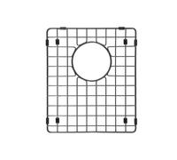 Grille de protection pour vier de cuisine Starstar en acier inoxydable 304 noir mat (longueur 14 x largeur 16)