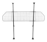 Grille de protection pour voiture Flamingo Hula Noir 102/150x95/130x8 cm