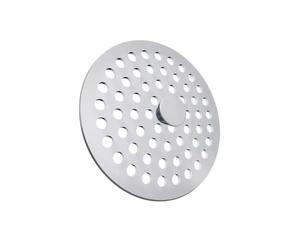 Grille de Protection Ronde en Acier Inoxydable pour évacuation, Couvercle d'évacuation en Acier Inoxydable pour Douche, Grille Robuste empêchant Les bouches d'égout de se Boucher(11.5 cm)