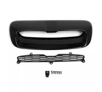 Grille de protection sortie d'air avant compatible avec Mini Cooper S R56 R55 R57 R58 R59 2007-2014, grille d'admission supérieure du capot moteur(Detachable)