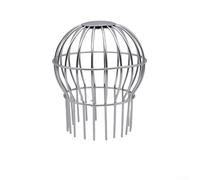 Grille de protection sphérique en acier inoxydable 304 résistant à la rouille pour systèmes de drainage de toit, filtre anti-obstruction pour feuilles, design esthétique pour la rénovation de la