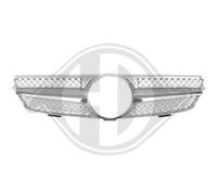 Grille De Radiateur Argent Chromé Pour Mercedes-Benz CLK C209