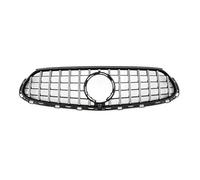 Grille de radiateur avant en maille centrale, compatible avec Mercedes Benz GLC Coupé C254 2024+ GT Style Sport, accessoires voiture(Silver)