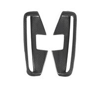 Grille de radiateur Cadre De Couverture Trim Feu Brouillard Avant Autocollants Pour 4 Série G22 G23 2021 2022 2023(Carbon fibre1)