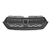 Grille De Radiateur Chromée Noire Pour Dacia Dokker KE_ Lodgy